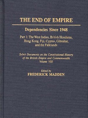 cover image of The End of Empire